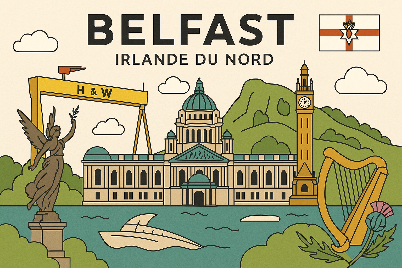 belfast, irlande du nord