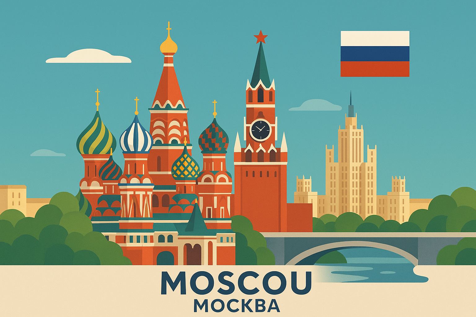 moscou, russie