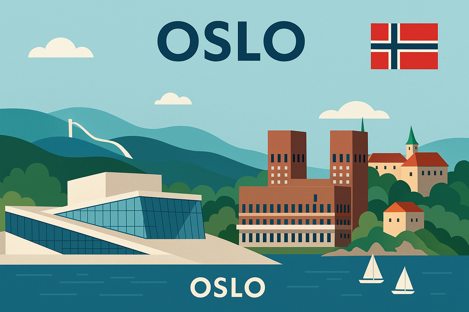 oslo, norvège