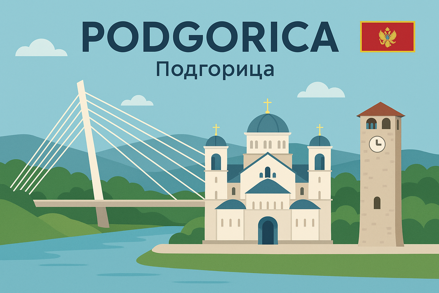 podgorika, monténégro