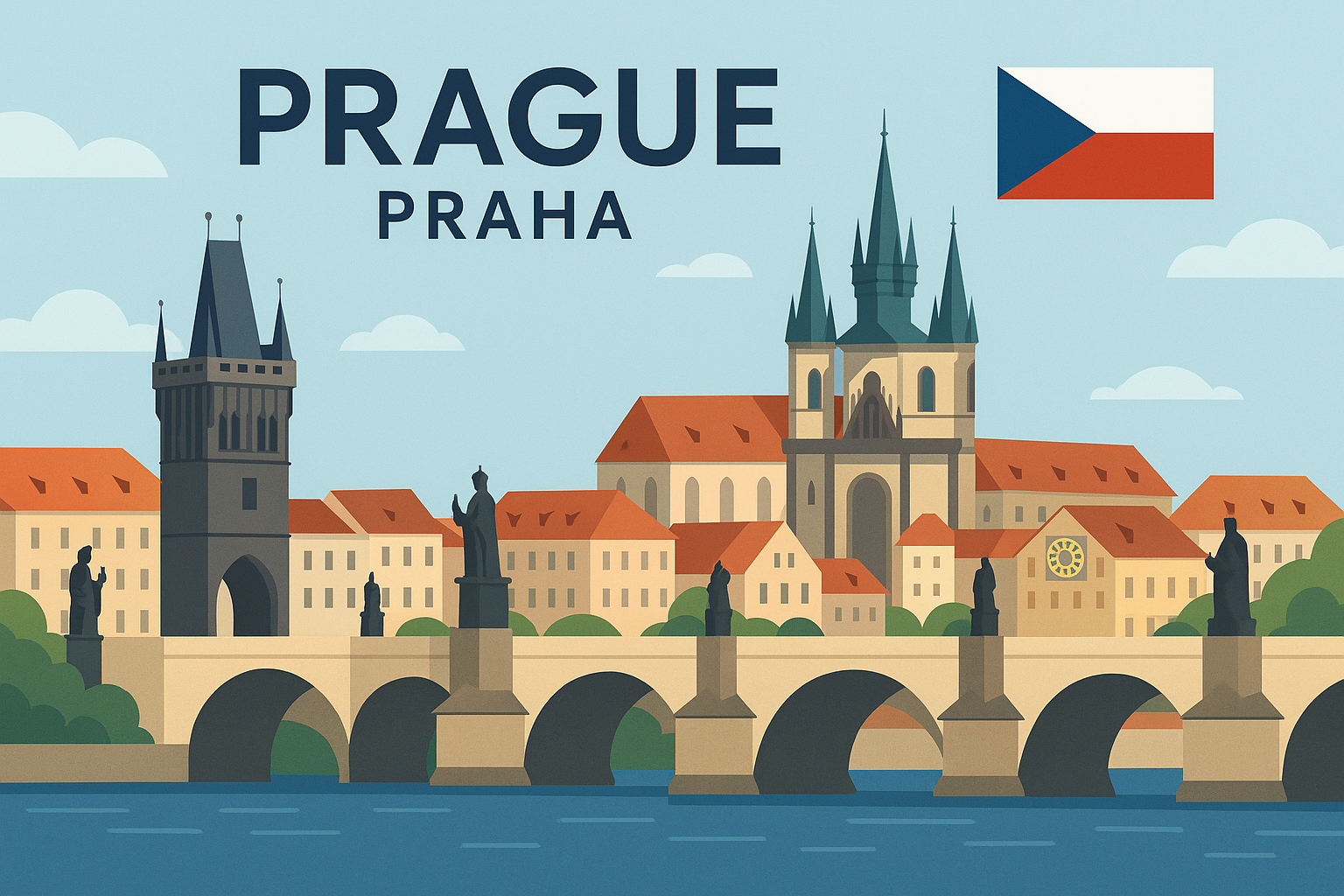 prague, république tchèque