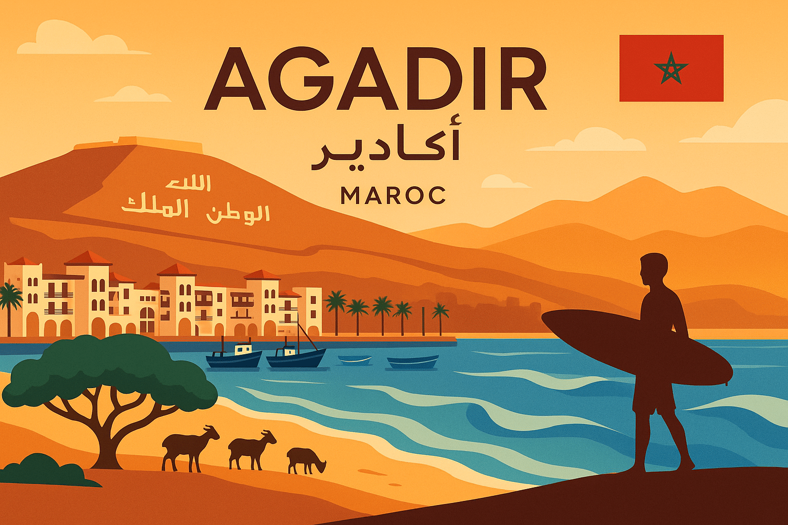 agadir, maroc