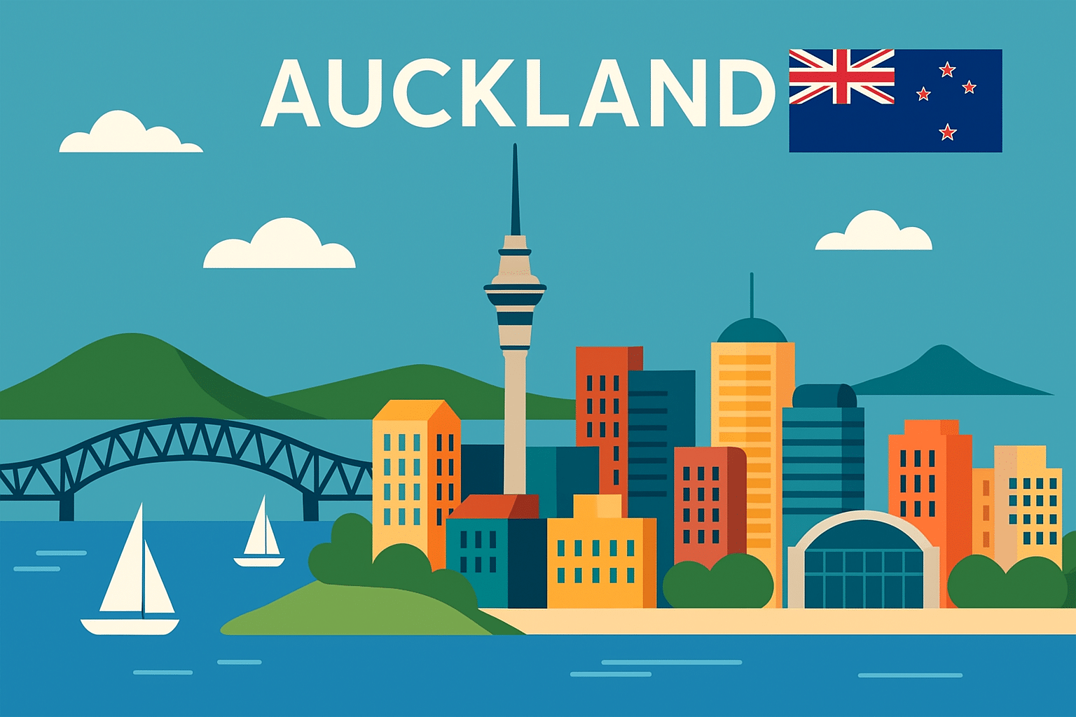 auckland, nouvelle zélande