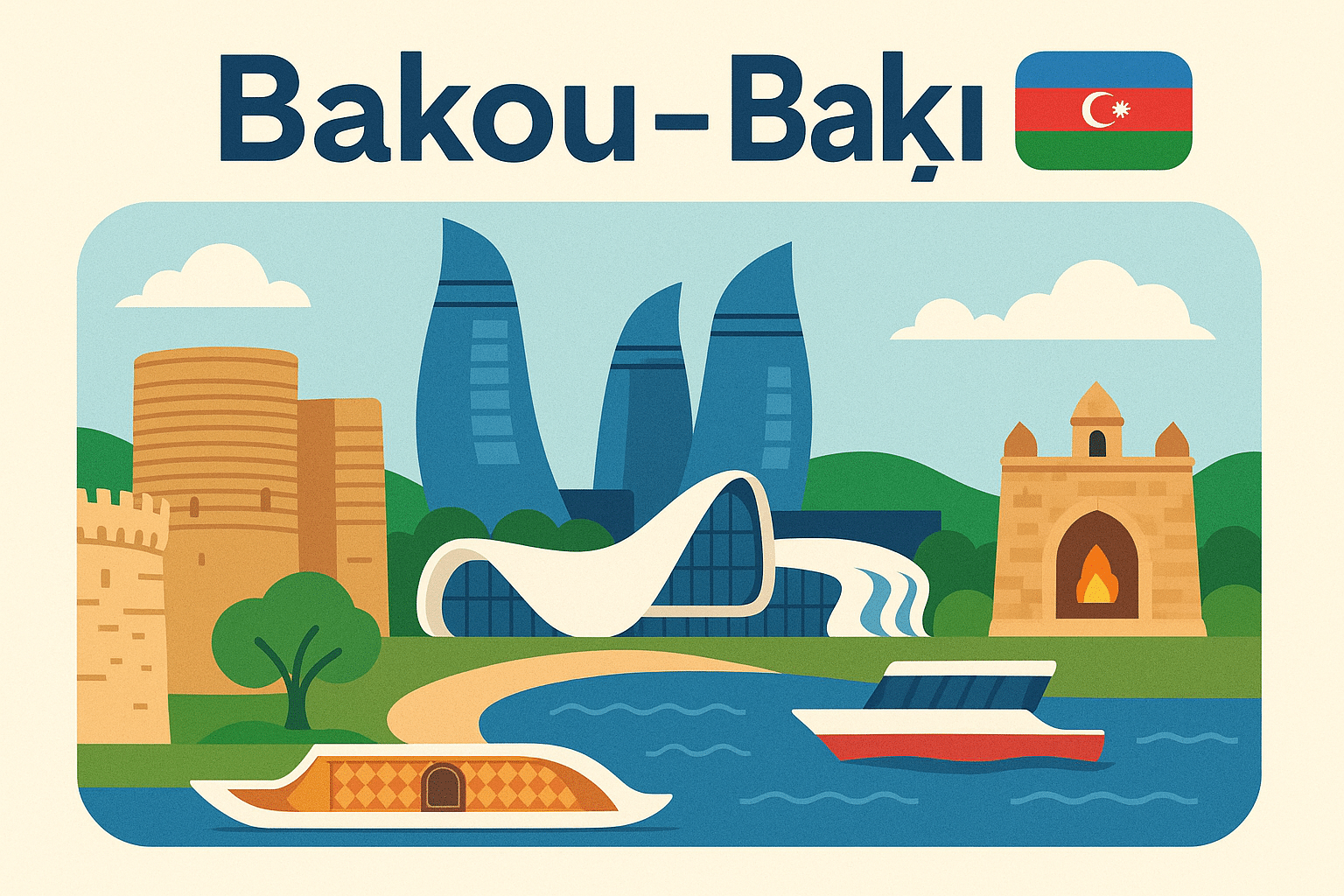 bakou, azerbaidjan
