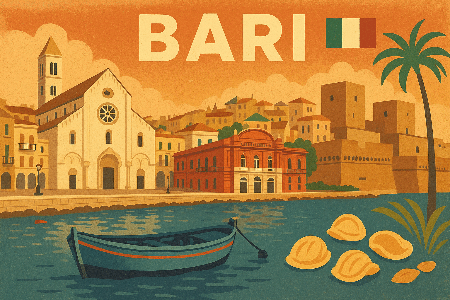 bari, italie