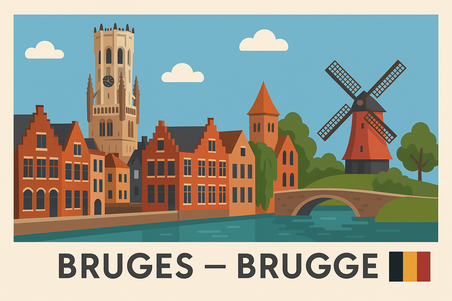 bruges, belgique