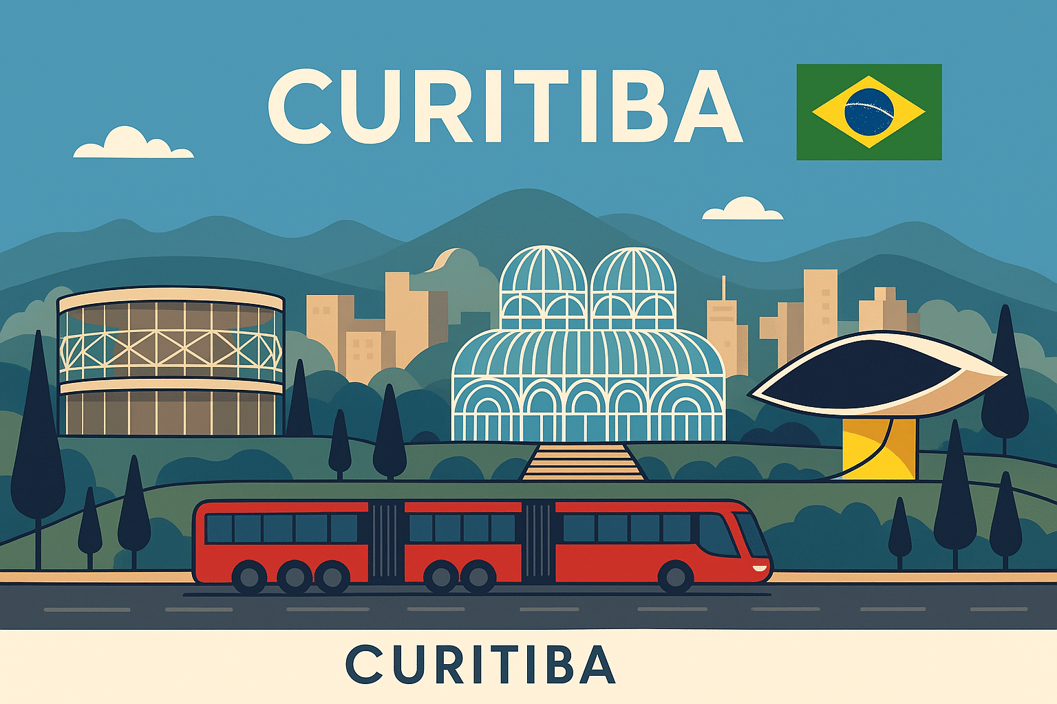 curitiba, brésil