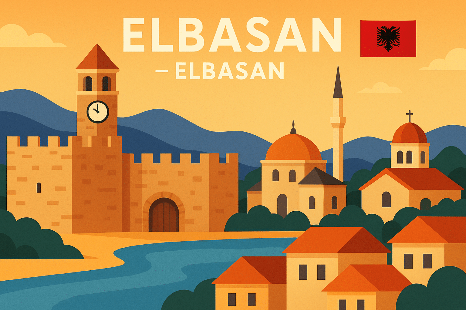 elbasan, albanie