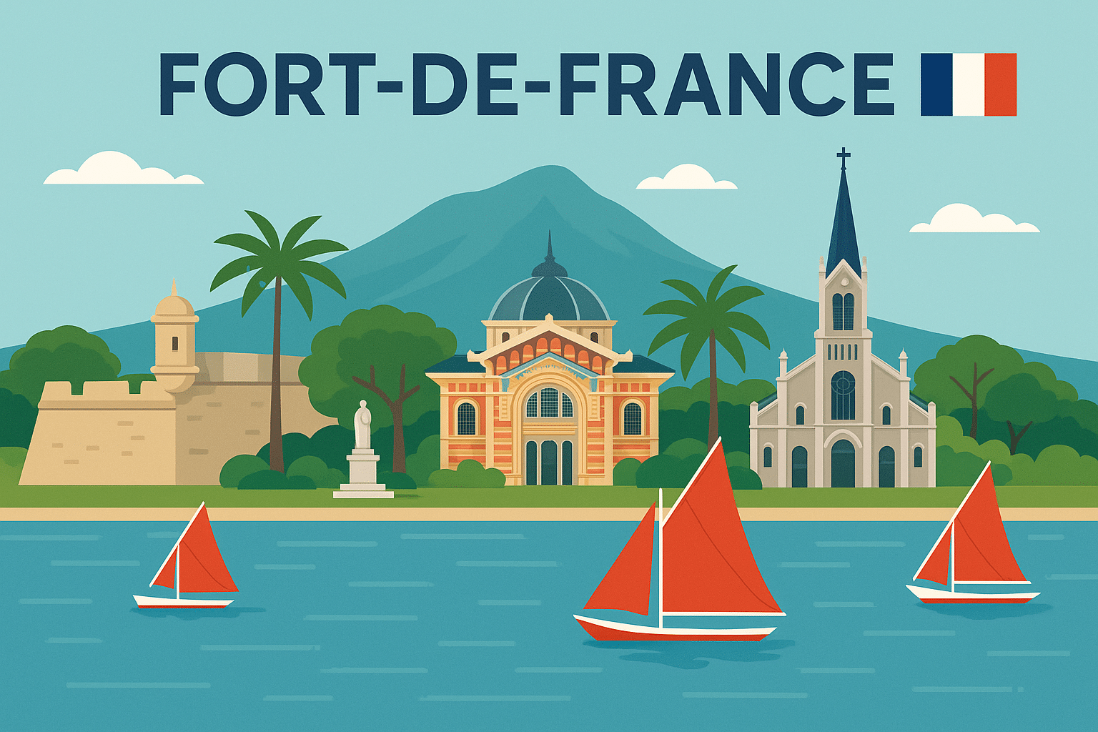fort de france, martinique