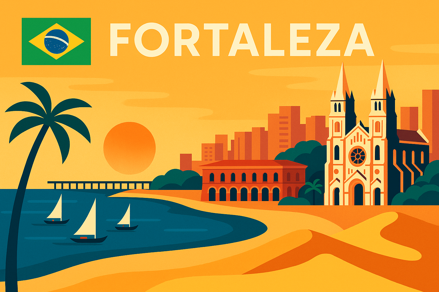 fortaleza, brésil