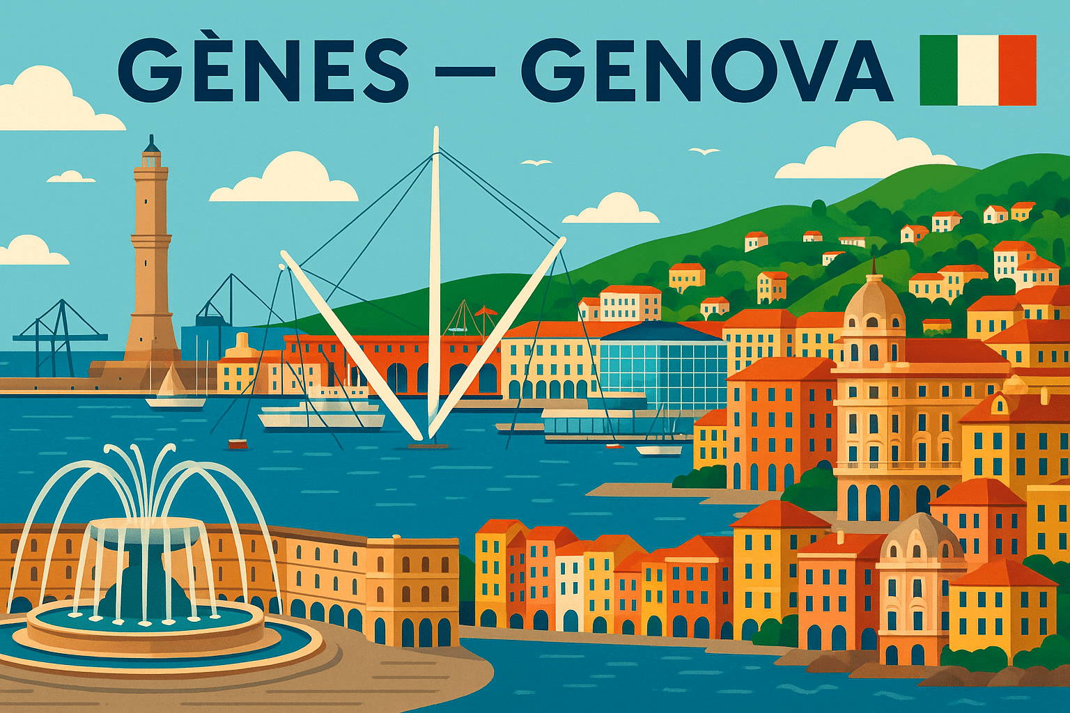 gênes, italie