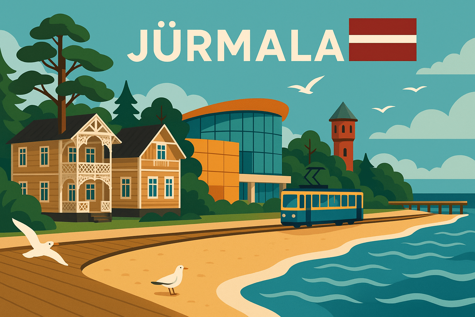 jurmala, lettonie