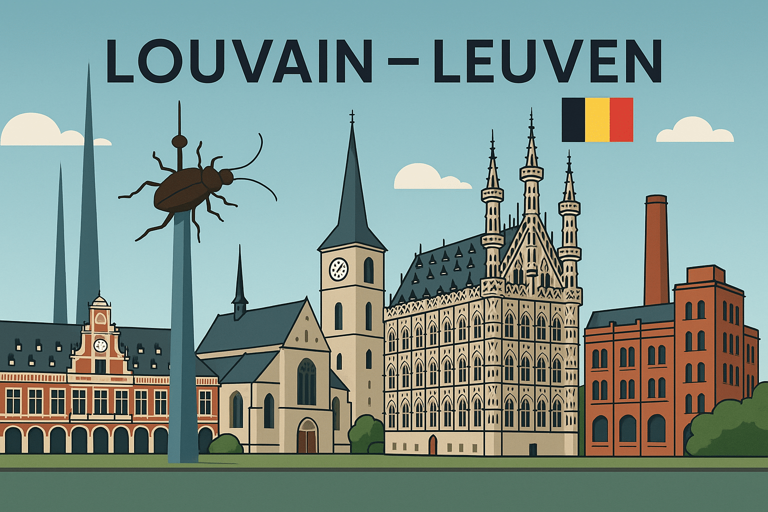 louvain, belgique