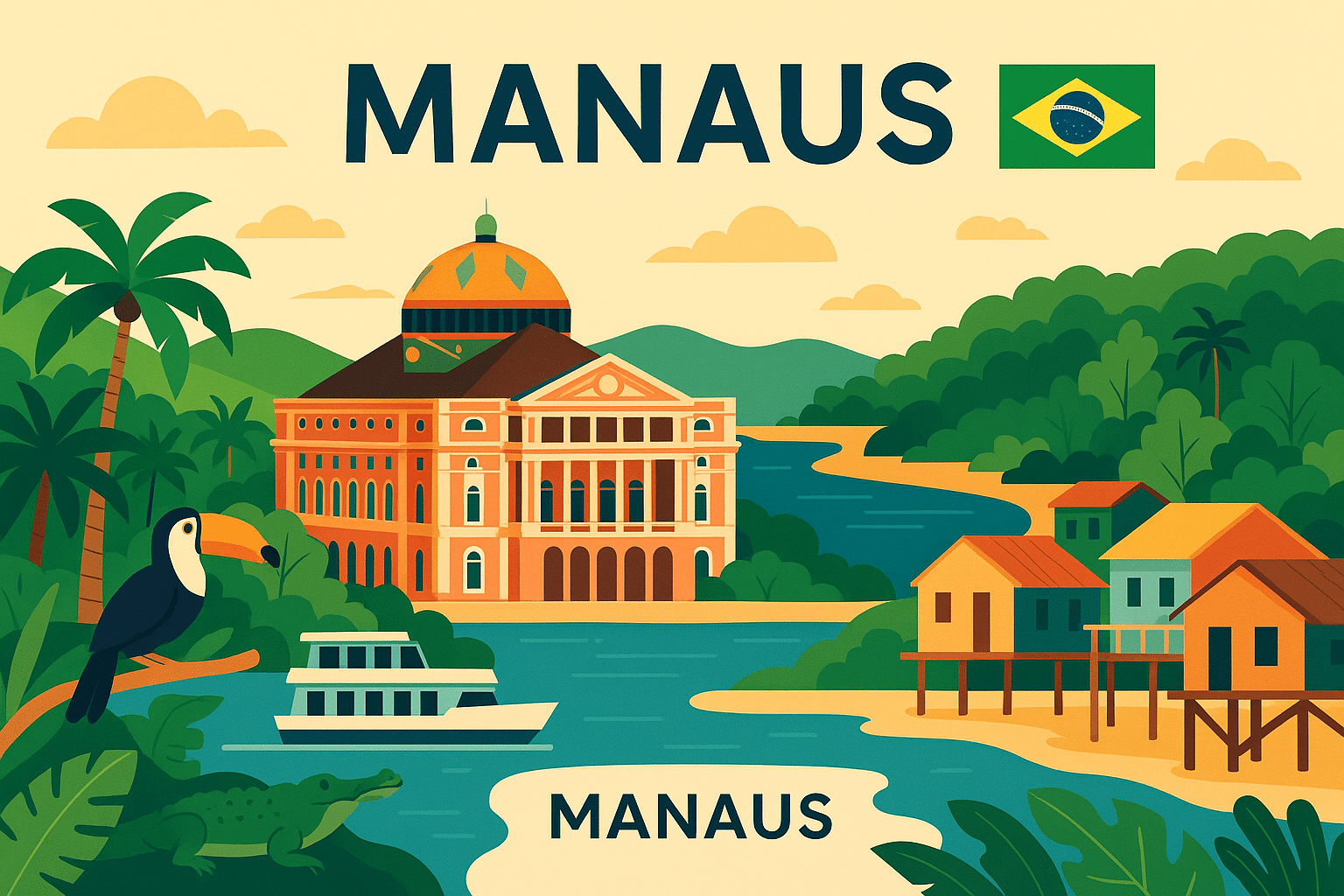 manaus, brésil