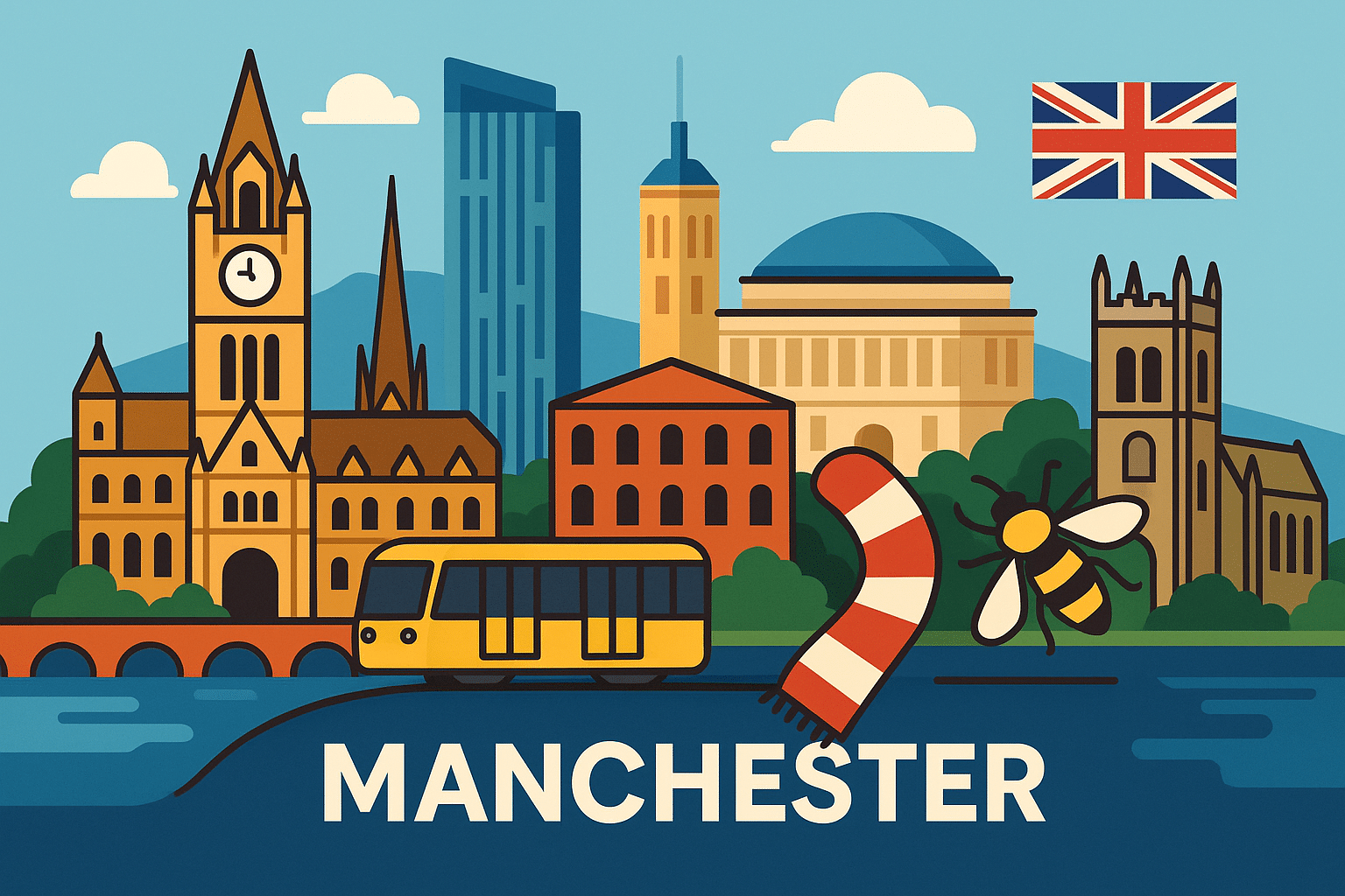 manchester, angleterre