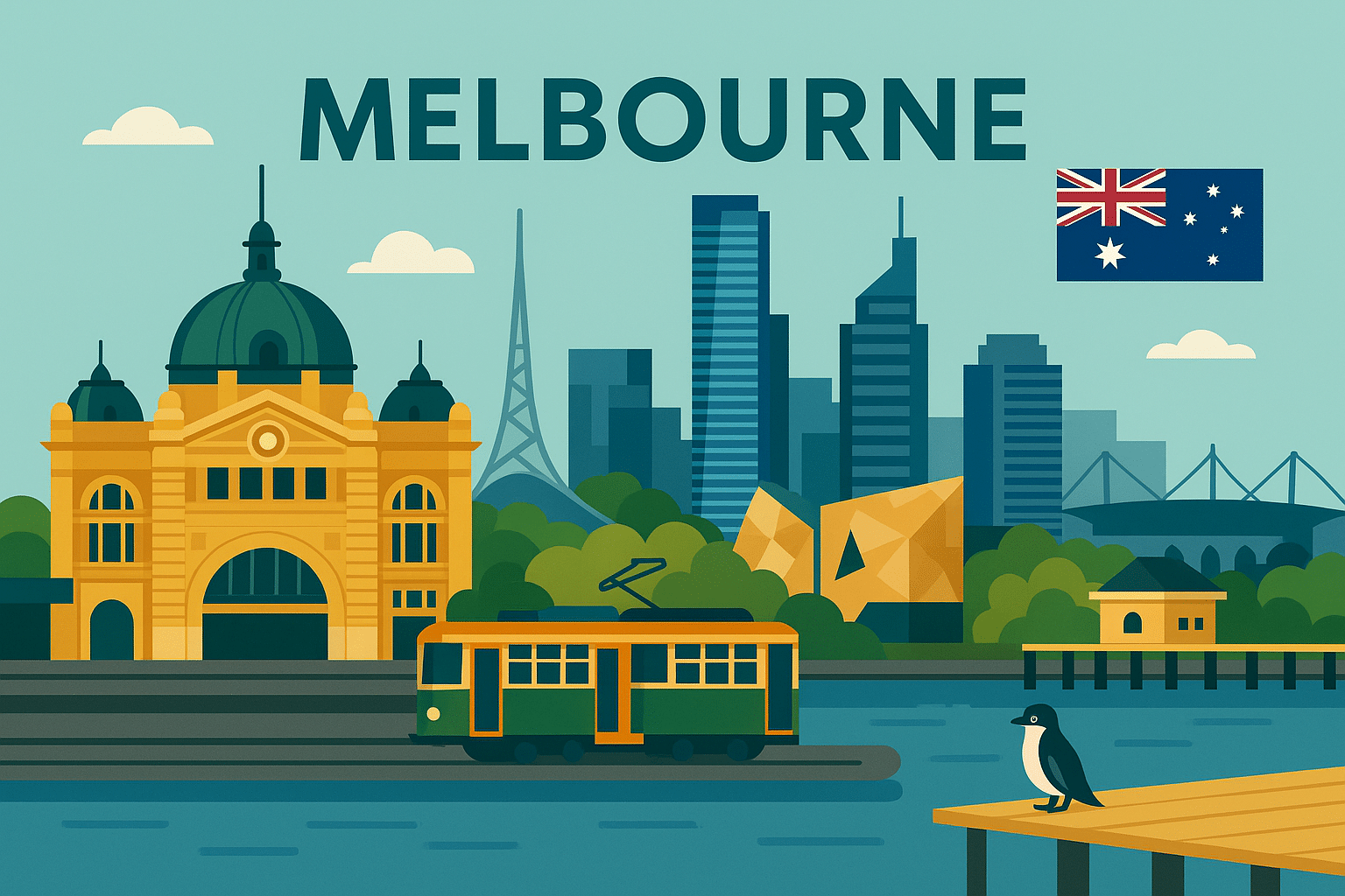 melbourne, australie