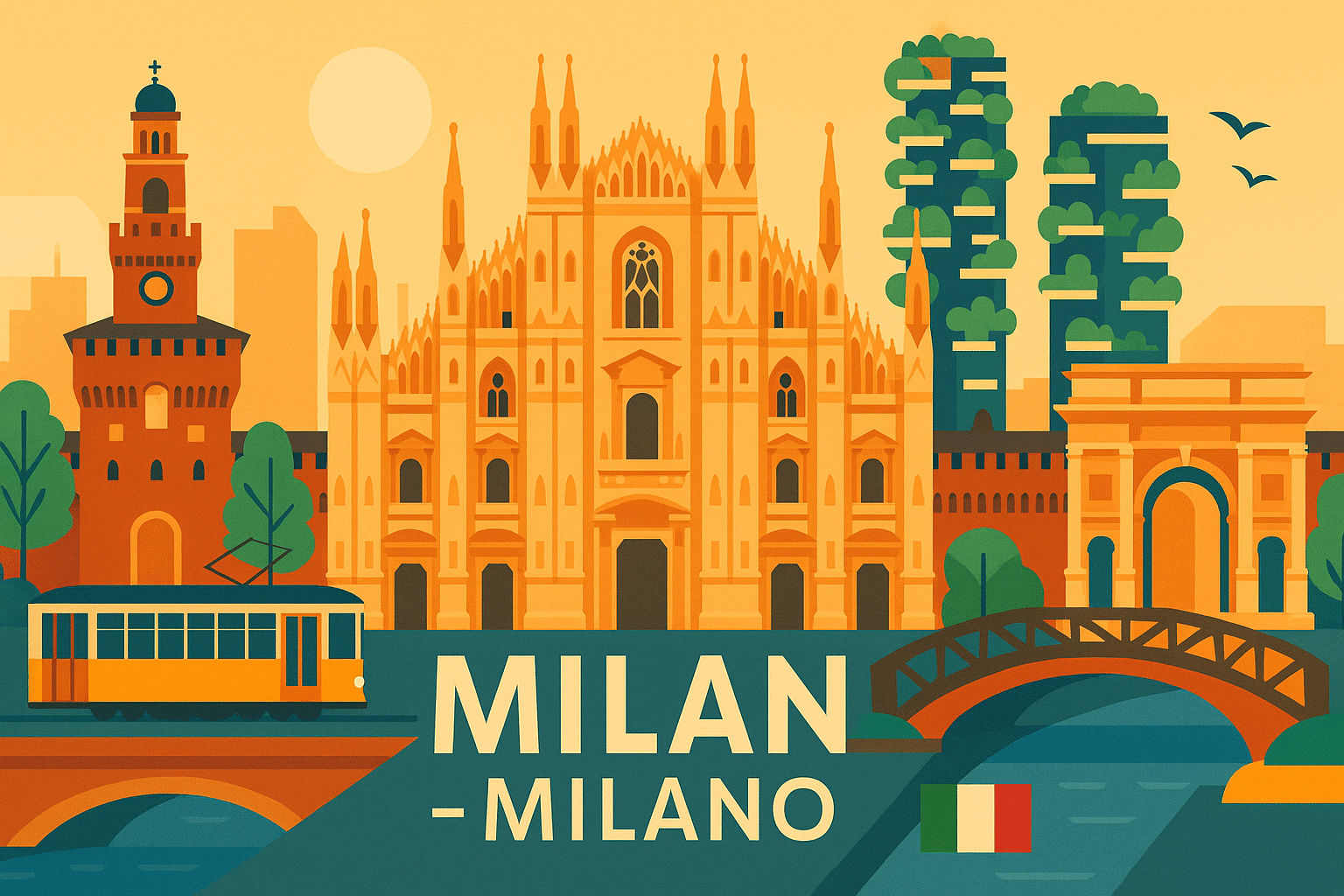 milan, italie