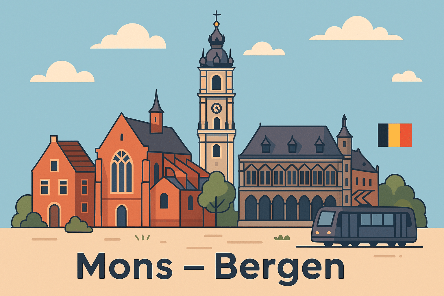 mons, belgique
