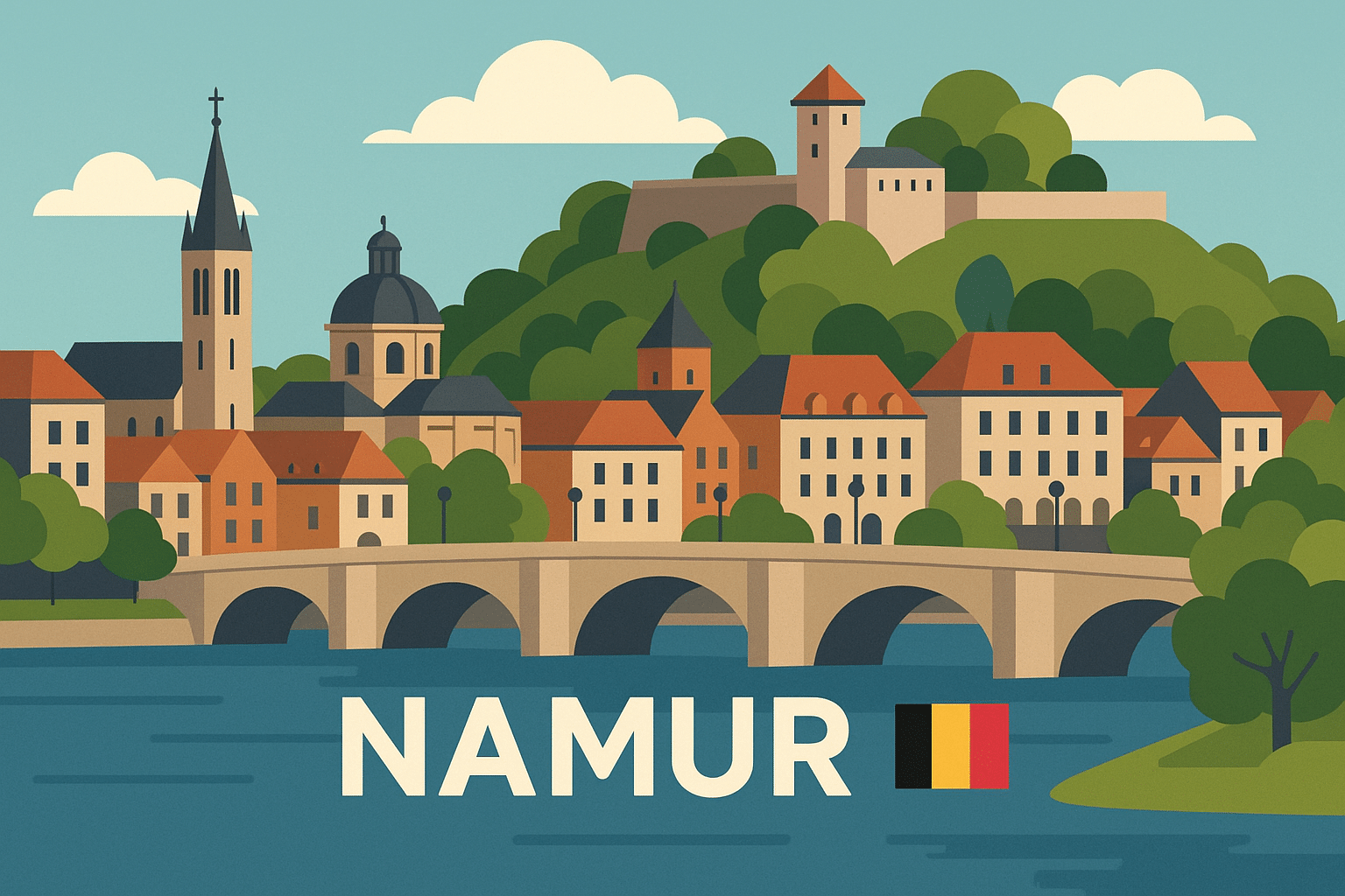 namur, belgique
