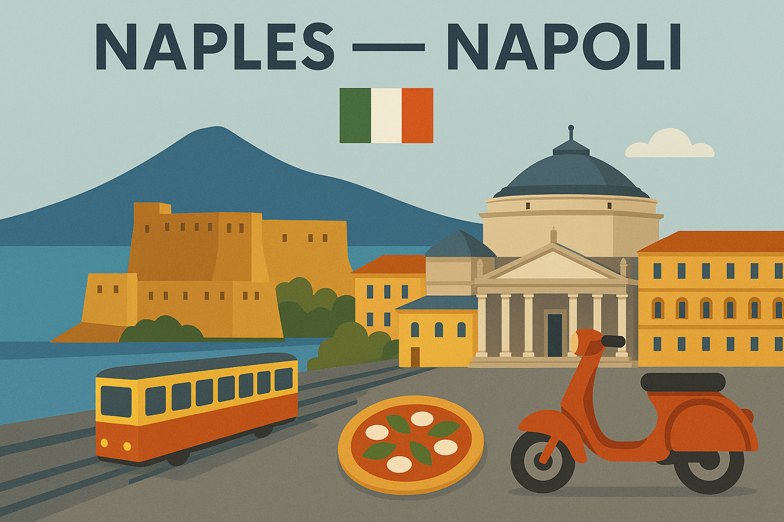 naples, italie