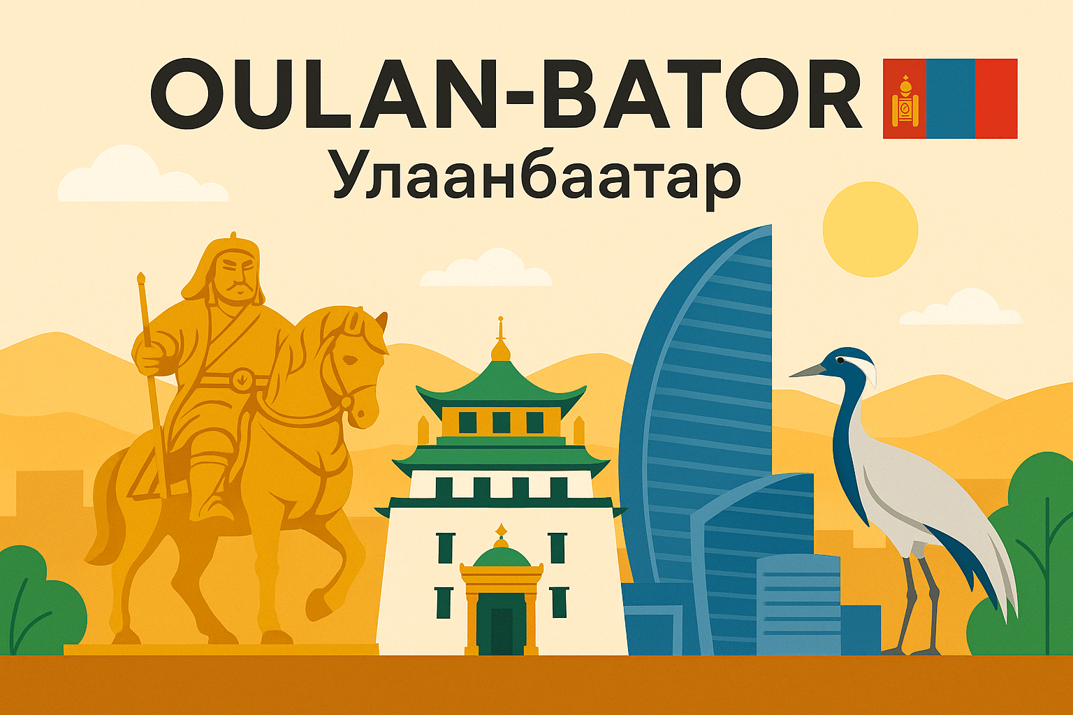 oulan bator, mongolie