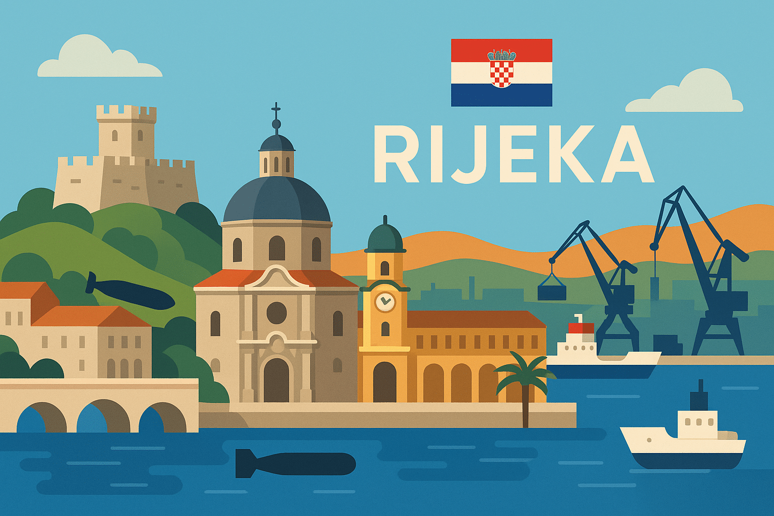 rijeka, croatie