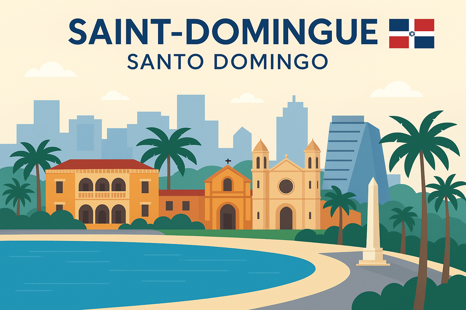 saint domingue, république dominicaine