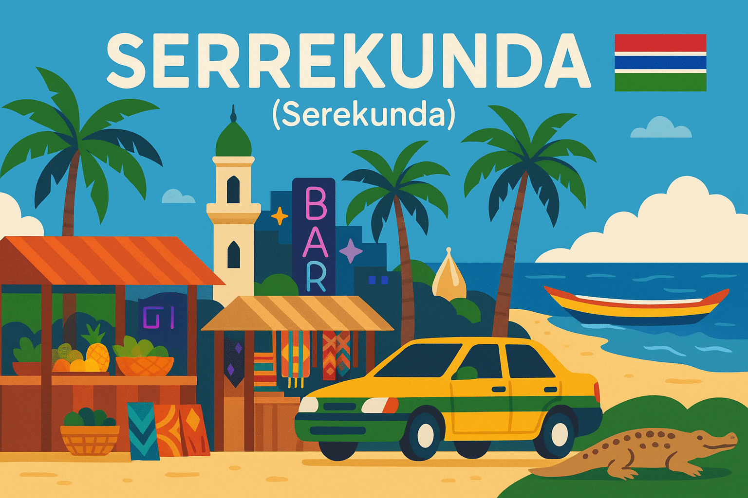 serrekunda, gambie