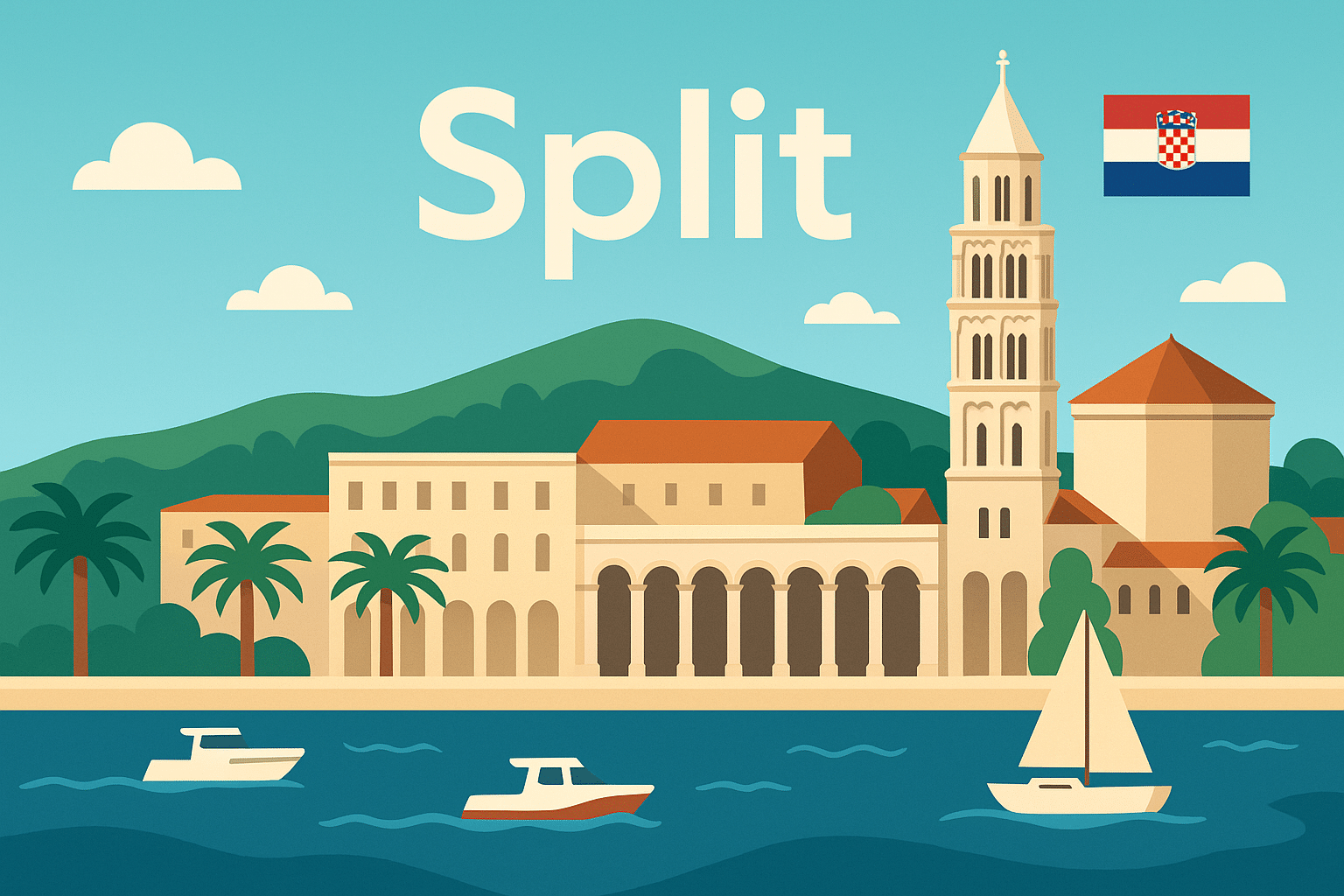 split, croatie