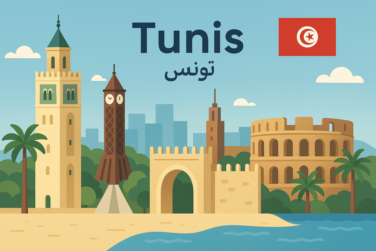 tunis, tunisie