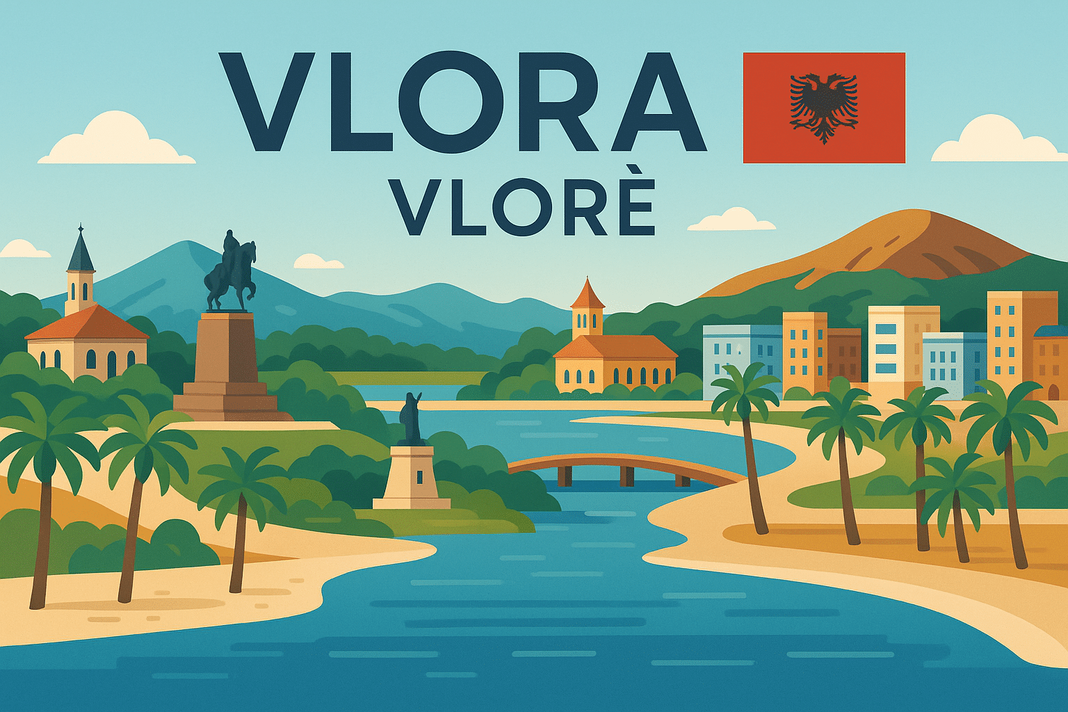 vlora, albanie