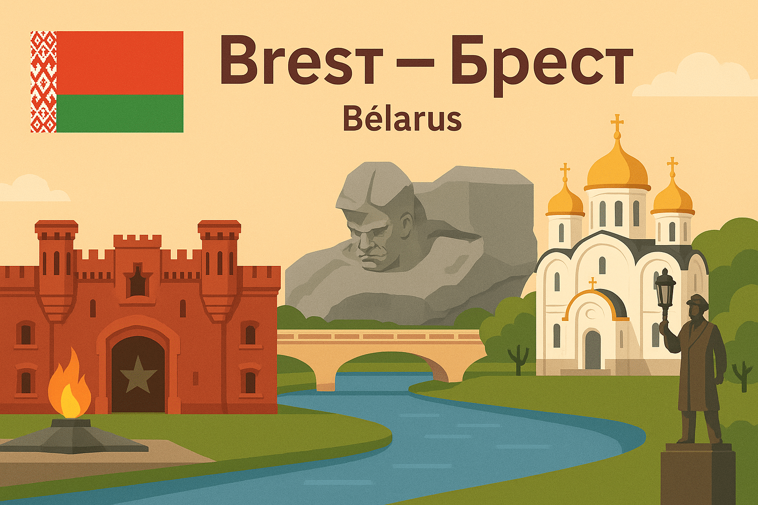 brest, biélorussie