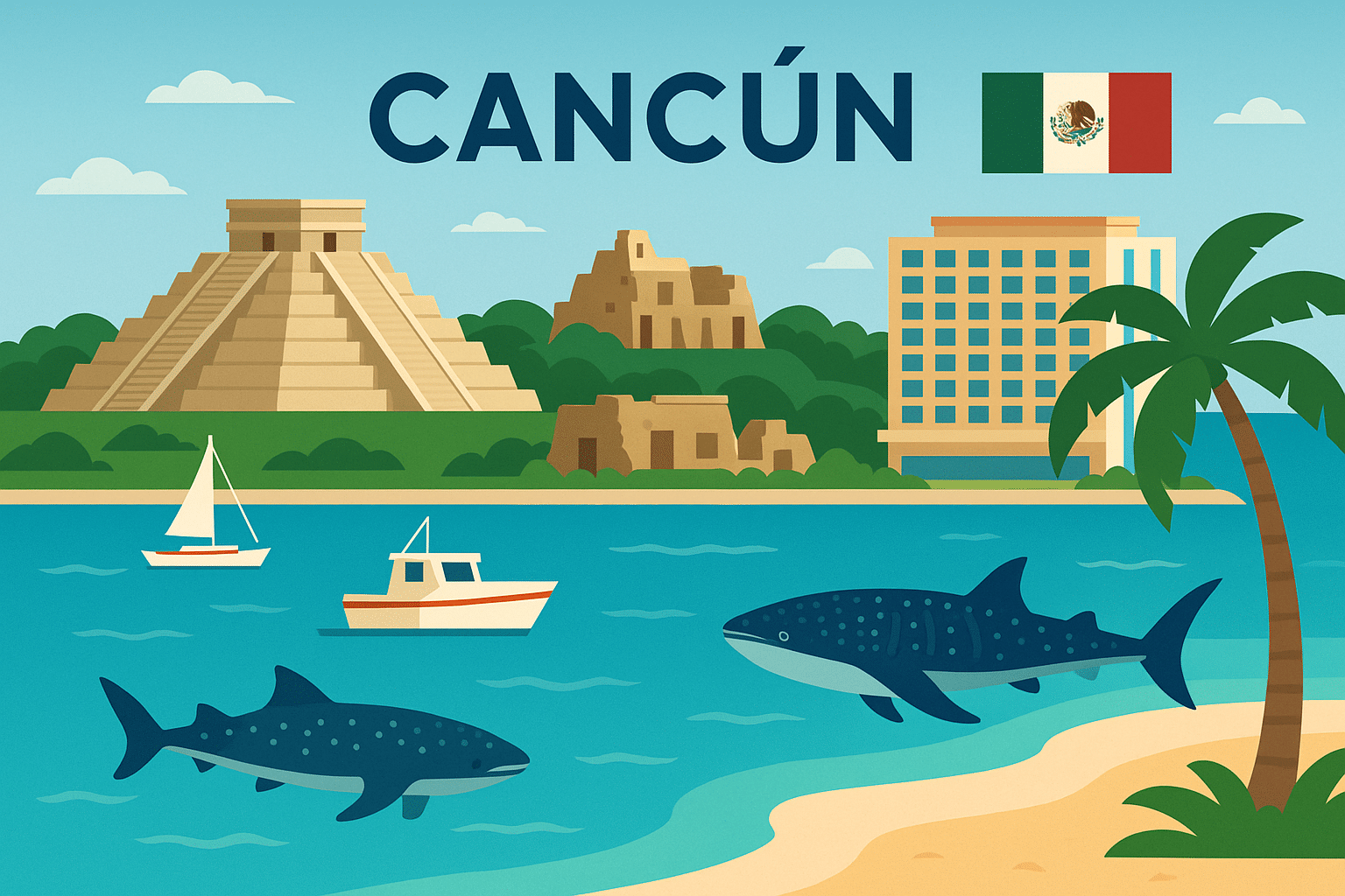 cancun, mexique