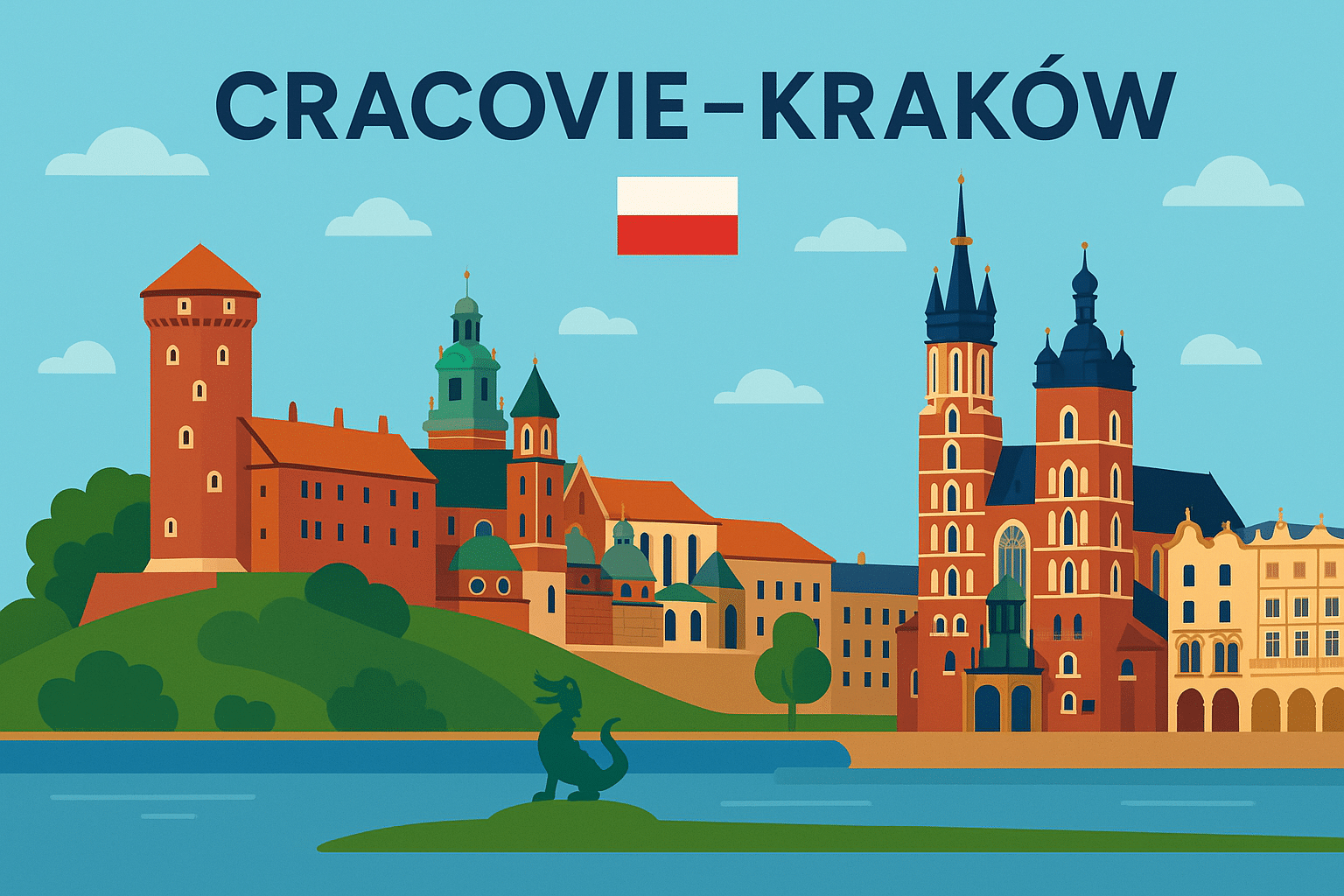 cracovie, pologne
