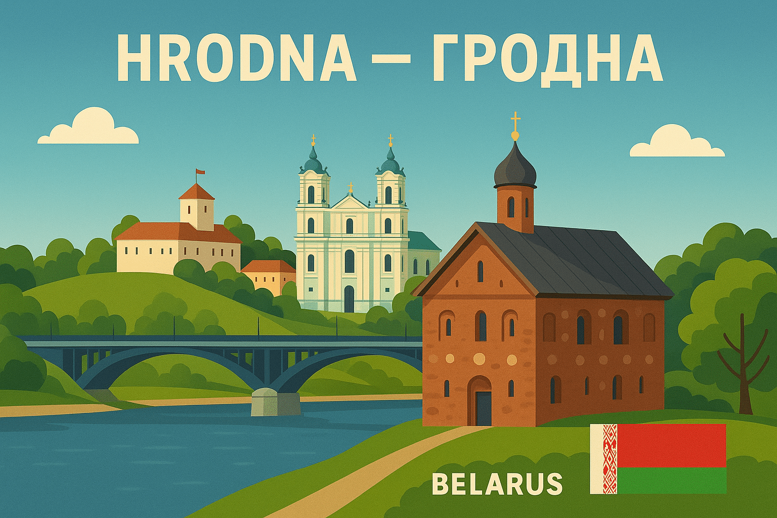 hrdona, biélorussie
